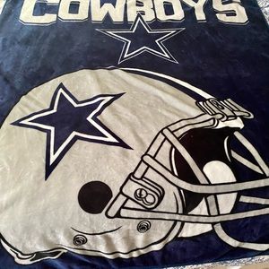 Dallas Cowboys team Velour Blanket